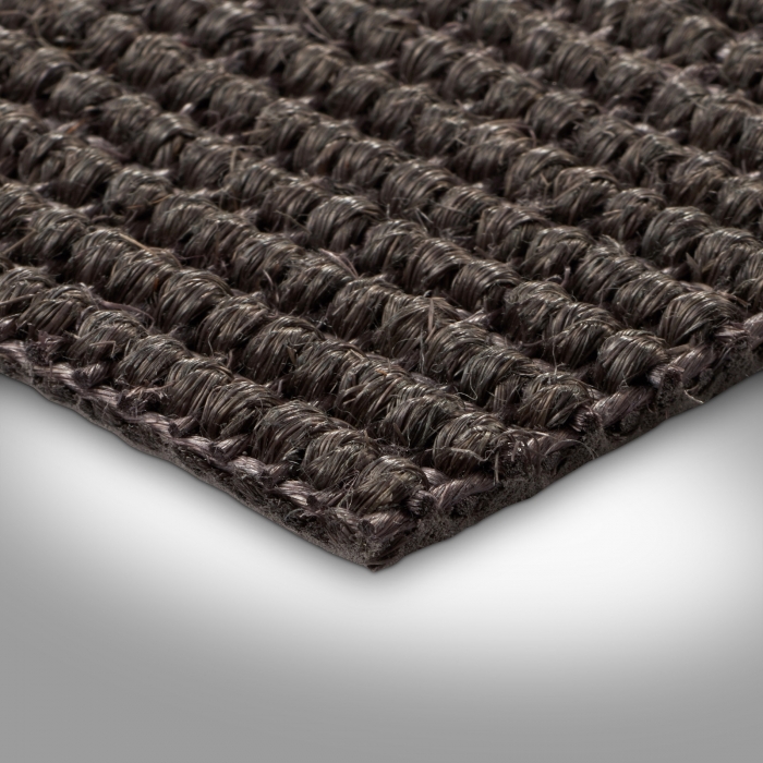 Mara Sisal mit Latexrücken - grau 004